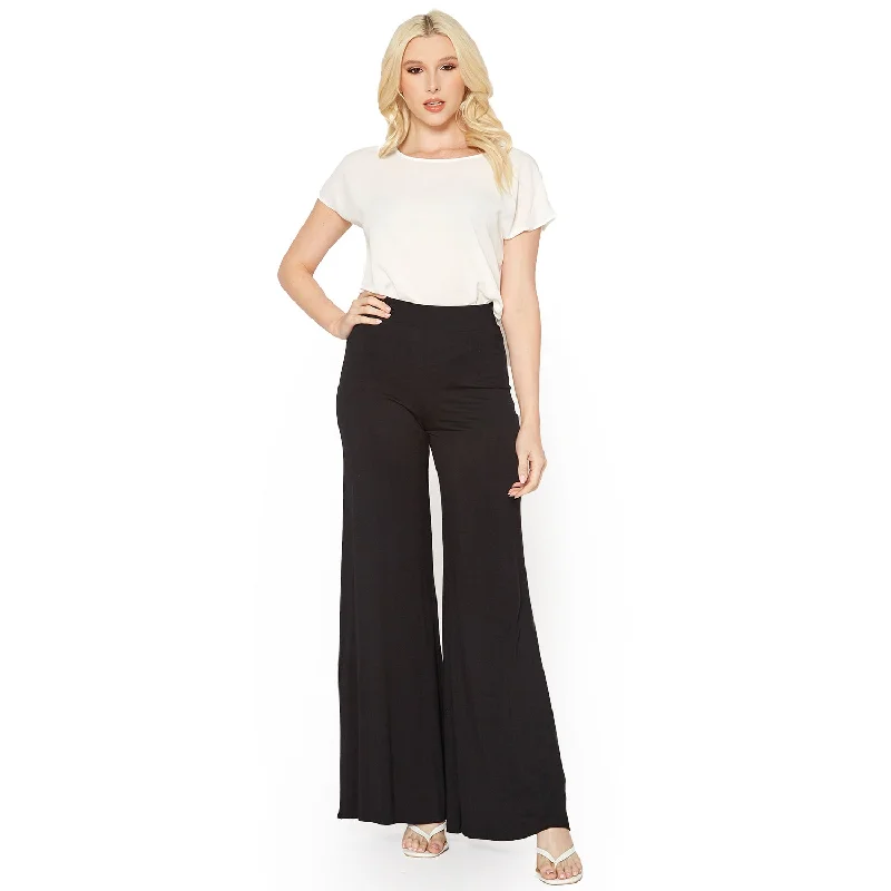 Economic Outlook Women's Solid Flare Leggings