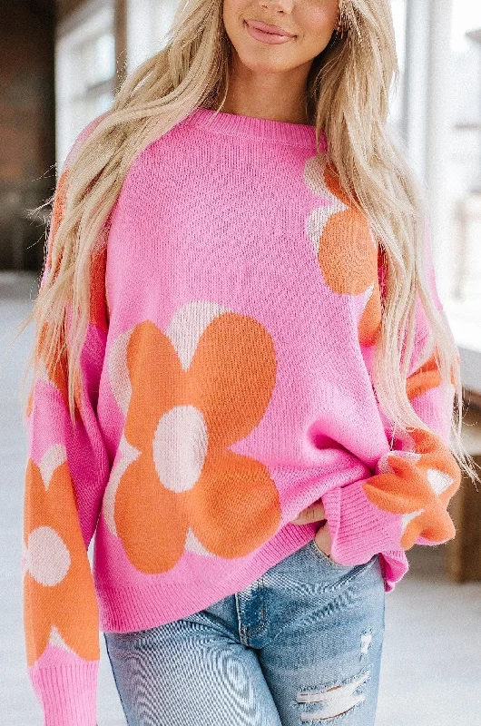 Urban Design Sense Asher Flower Sweater | S-XL | PRE ORDER