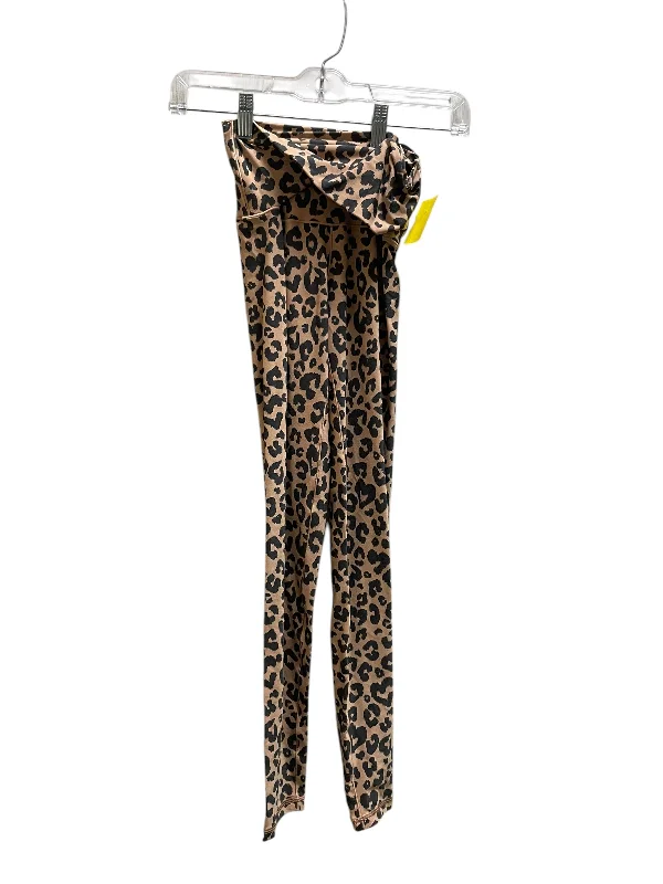 Body Design Athletic Leggings By Aerie In Animal Print, Size: Xs