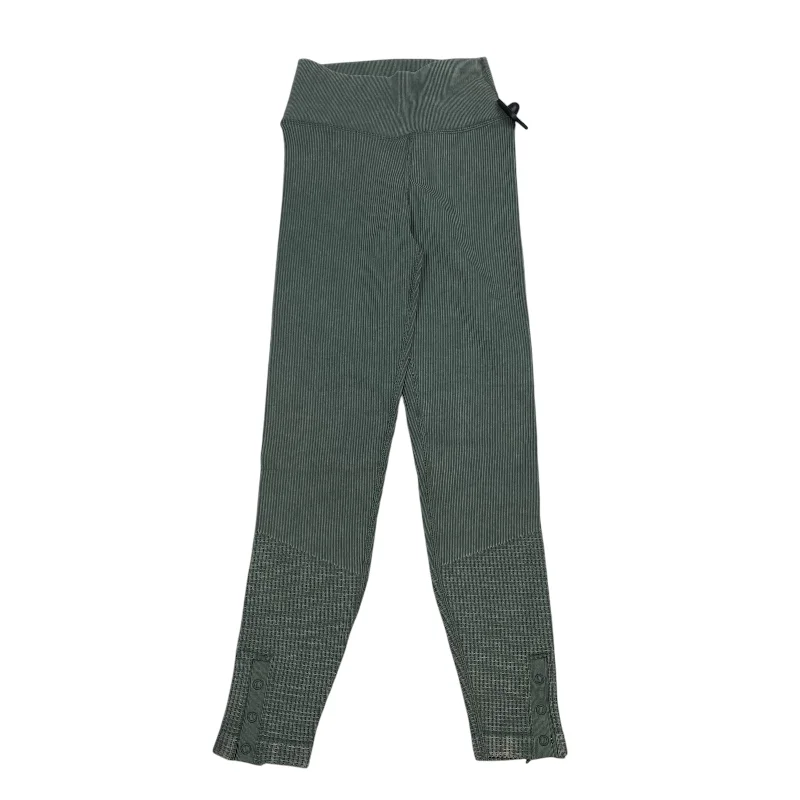 Athletic Leggings By Aerie In Green, Size: Xxs