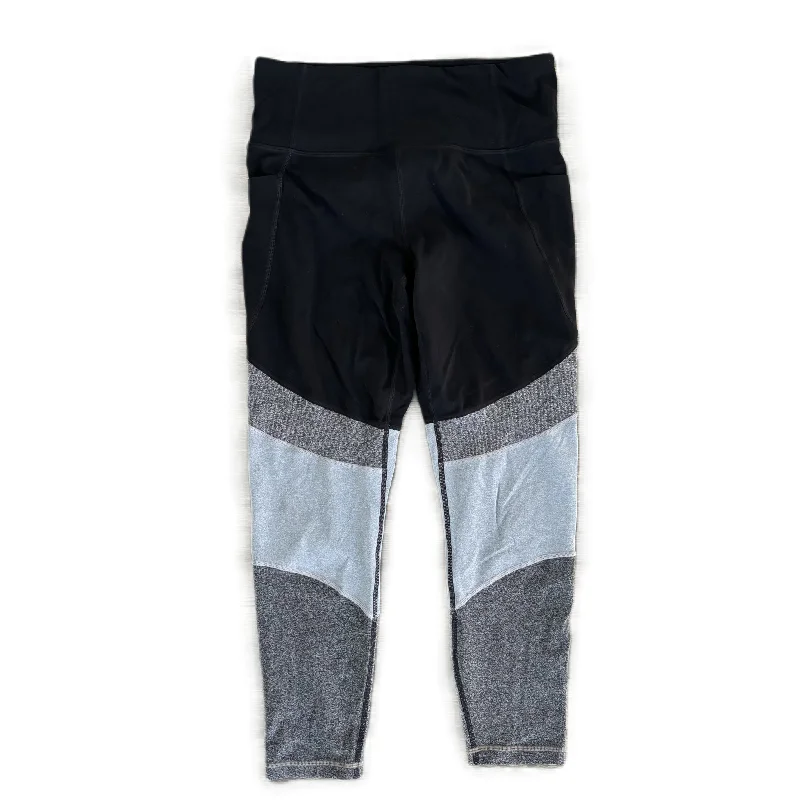 Age-reducing Style Athletic Leggings By Athleta In Black, Size: M