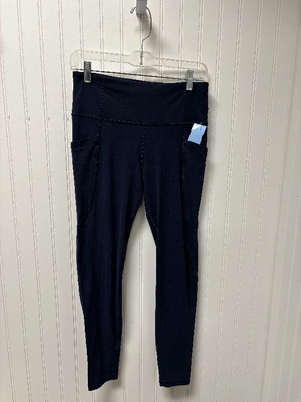 Fashion Selection Athletic Leggings By Athleta In Blue, Size: M