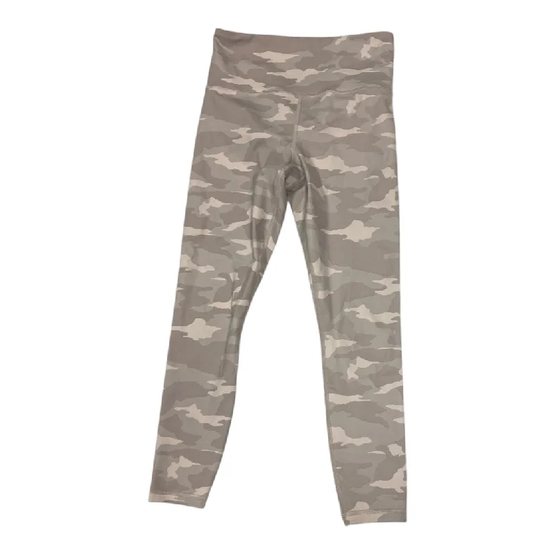 Athletic Leggings By Athleta In Camouflage Print, Size: S