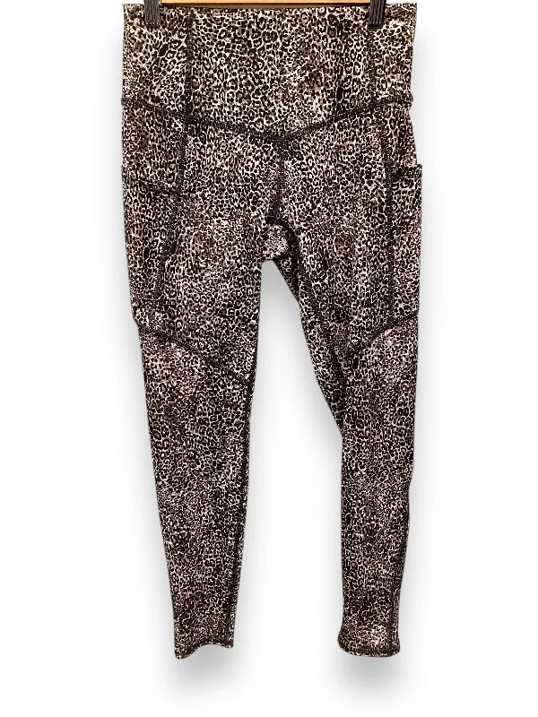 New Autumn And Winter Styles Athletic Leggings By Evolution In Animal Print, Size: S