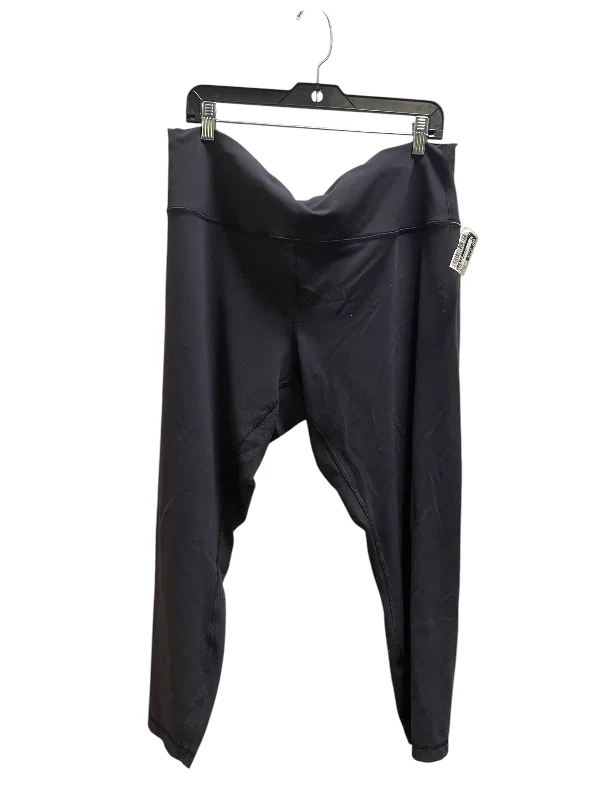 Editorial Design Athletic Leggings By Lululemon In Black, Size: 20