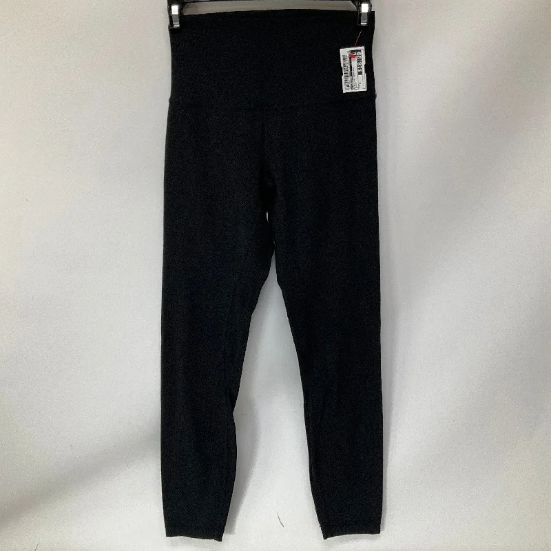 Athletic Leggings By Lululemon In Black, Size: 4