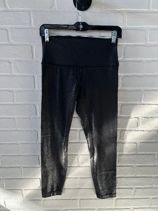 Exquisite Craftsmanship Athletic Leggings By Lululemon In Black, Size: 8