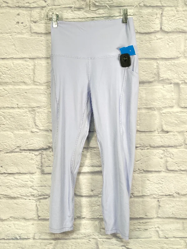 Exquisite Tailoring Athletic Leggings By Lululemon In Blue, Size: S