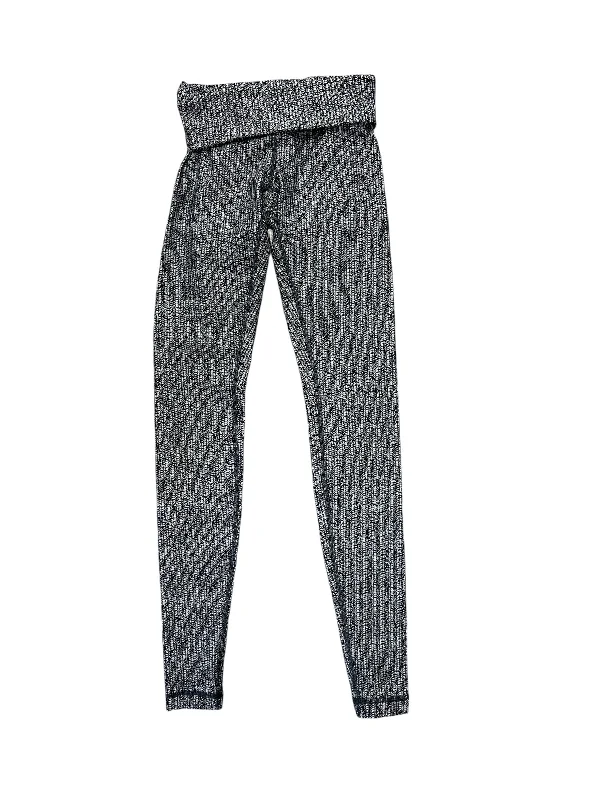 Athletic Leggings By Lululemon In Grey, Size: 4