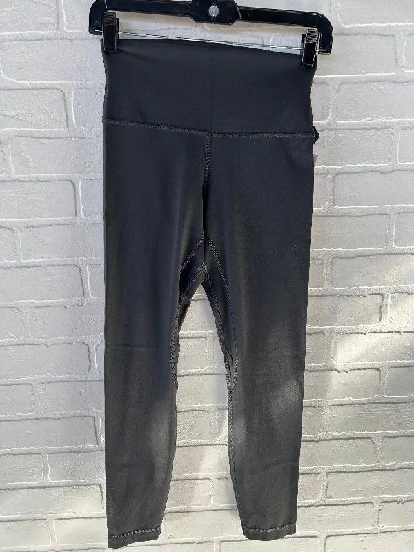 Exclusive Customization Athletic Leggings By Lululemon In Grey, Size: 6