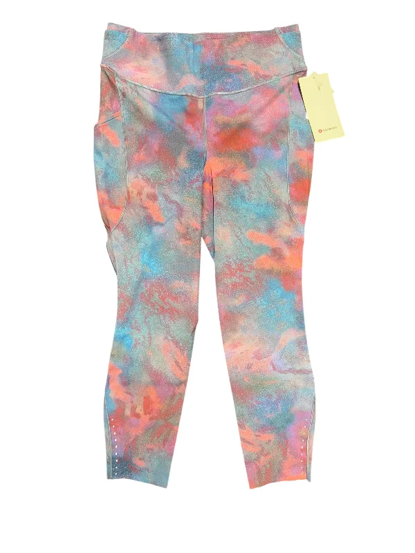 Must-have For Autumn And Winter Athletic Leggings By Lululemon In Multi-colored, Size: 14