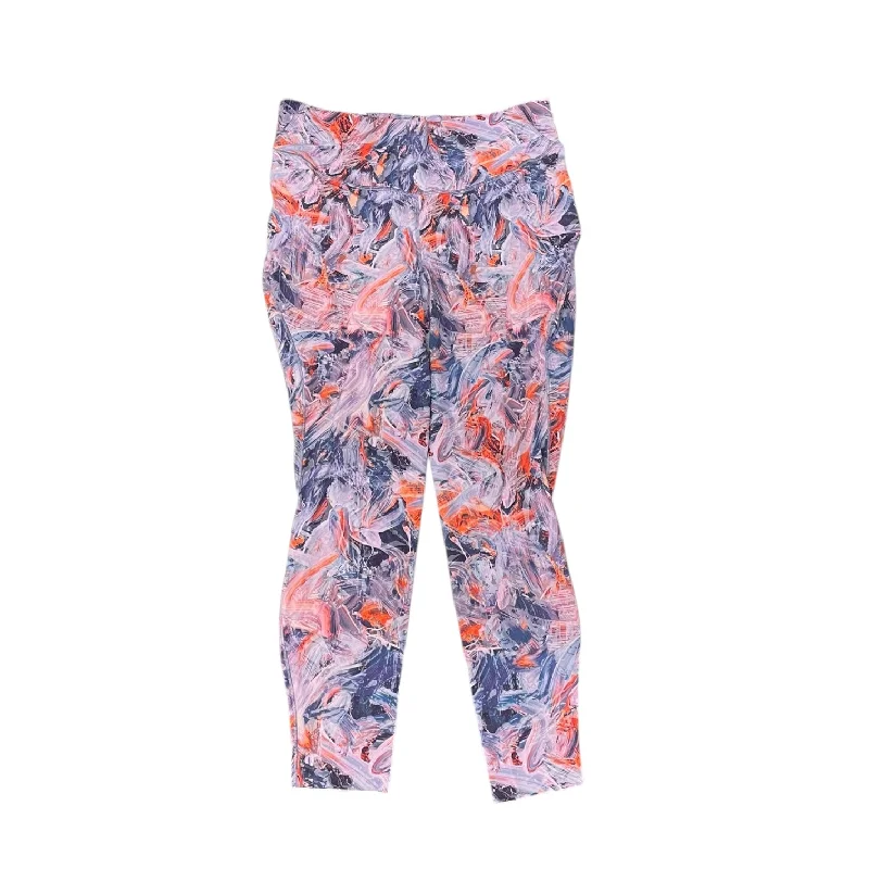 Fashion Style Athletic Leggings By Lululemon In Purple & Red, Size: 14