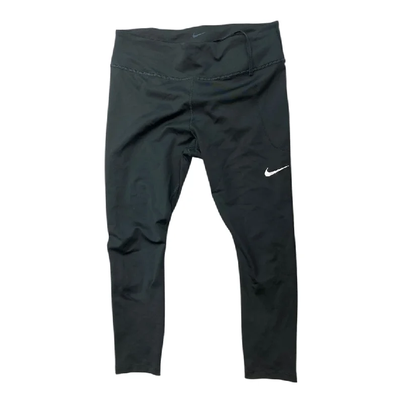 Dressing Tips Athletic Leggings By Nike In Black, Size: L