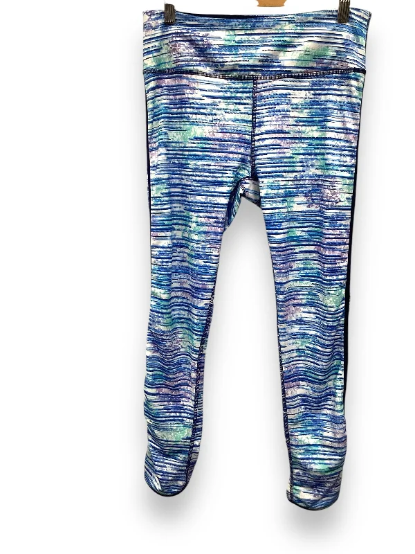 Elegant And Simple Athletic Leggings By Rbx In Blue, Size: M