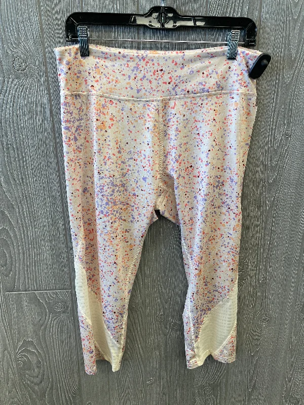 Soft Fashion Athletic Leggings By Tek Gear In Tan, Size: Xl