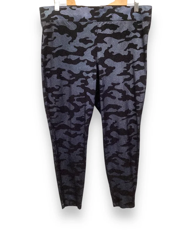 High-end Design Athletic Leggings By Torrid In Black, Size: L