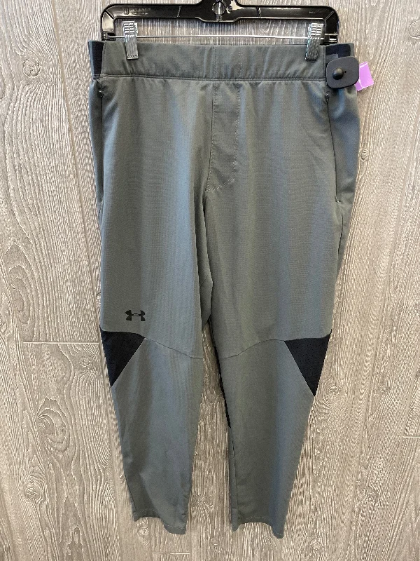 Classic Design Athletic Leggings By Under Armour In Grey, Size: L