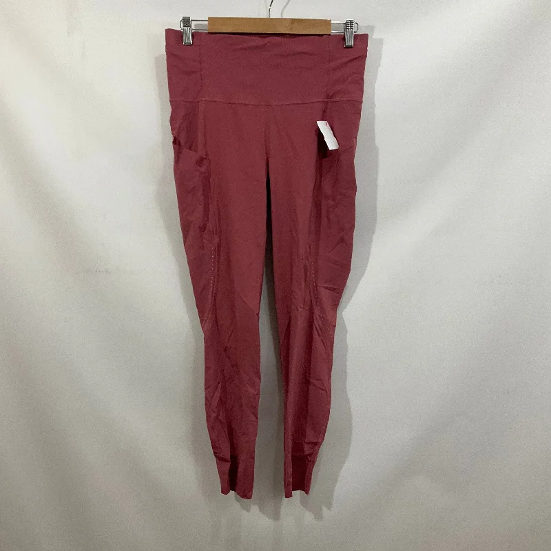 Personal Design Athletic Leggings Capris By Lululemon In Pink, Size: 10