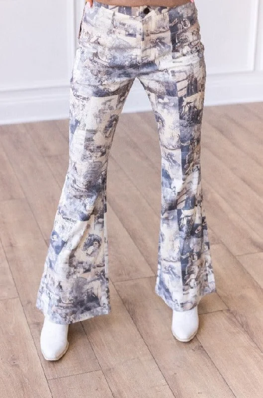 Bronco Belle Flare Leg Pants