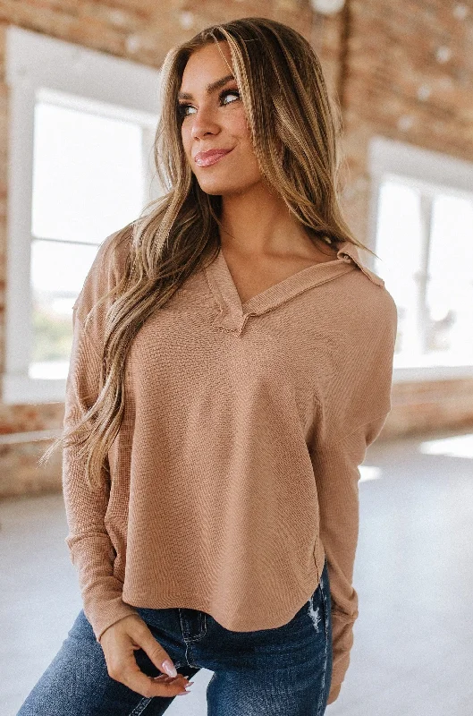 Fashionable Items Kelsie Knit Collar Top | S-2XL | PRE ORDER