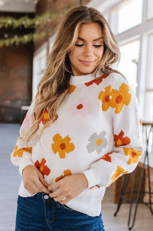 Goddess Outfit Laura Flower Knit Sweater | S-2XL | PRE ORDER