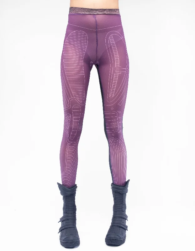 Goddess Outfit LEGGINGS GRID MODULAR