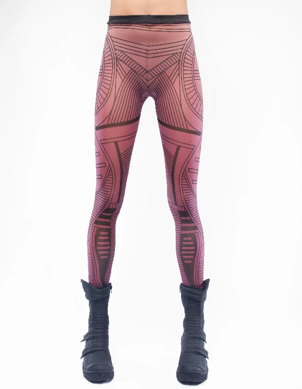 Printed Patterns LEGGINGS ORCHID MODULAR