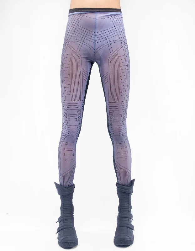 High-end Customization LEGGINGS PURPLE MODE