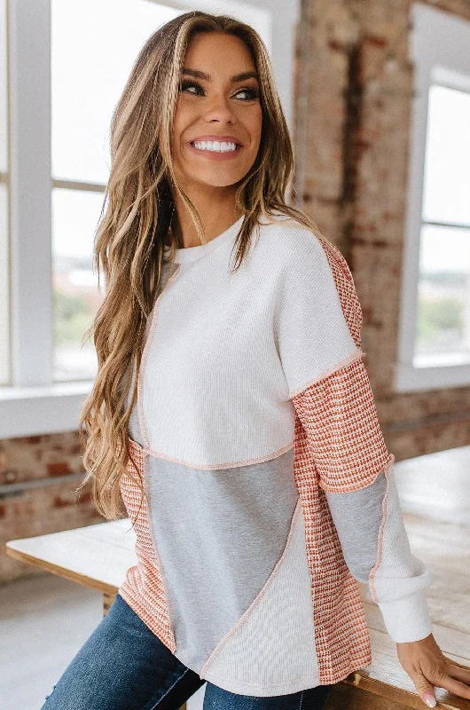 Luxury Fashion Melissa Color Block Pullover | S-XL | PRE ORDER