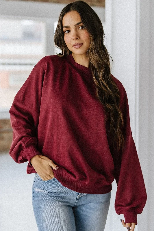 Exquisite Details Mineral Washed Sweatshirt | S-2XL | PRE ORDER