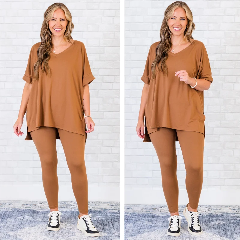 Embroidery Design Monochrome Moment Set, Deep Camel