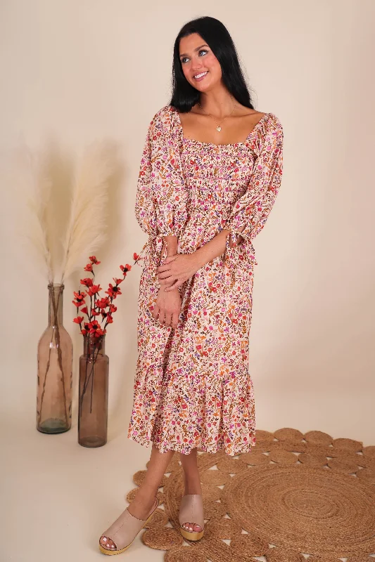 Versatile Comfort Never A Dull Moment Midi Dress