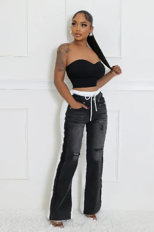 Cozy Dress Piano Key Pants