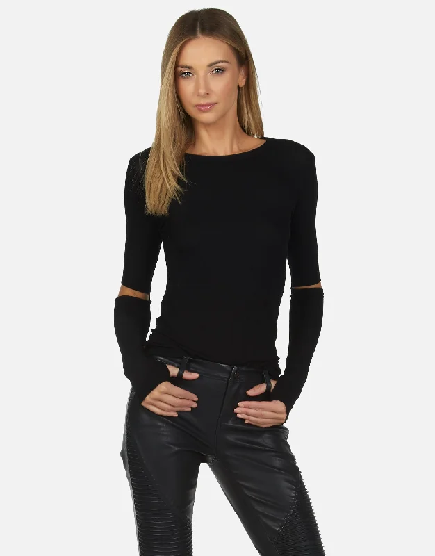 European Plan Solomon Core Fitted Tee Black