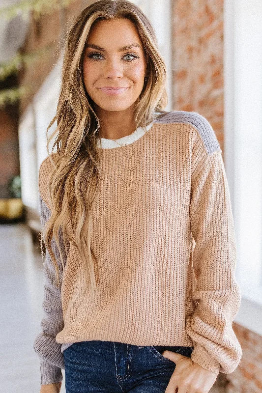 Elegant Series Sydney Color Block Chunky Sweater | S-XL | PRE ORDER