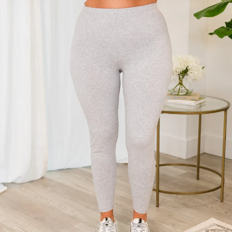 Integrated Design To Be True Leggings, Heather Grey
