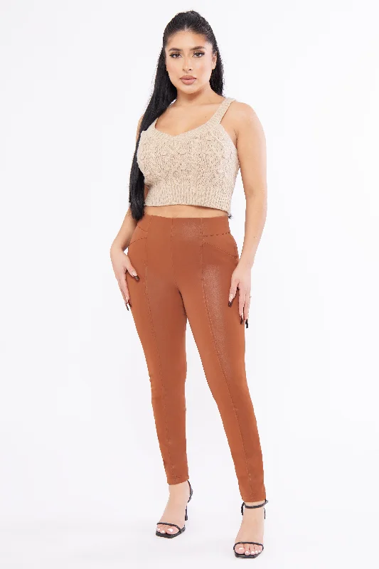 Leisure Sports VEGAN NO.9 SEAMED LEGGING