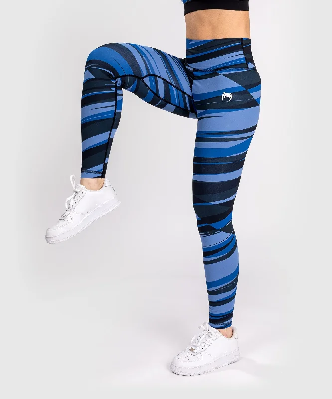 Free And Casual Venum Abyss Women’s Leggings - Shadow Blue