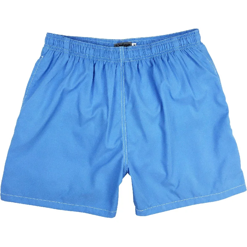 Creative Style "A Solid Color" (Baby Blue) Mens Swim Trunks (with mesh liner) - 17" Outseam / 4.5" Inseam Creative Style "A Solid Color" (Baby Blue) Mens Swim Trunks (with mesh liner) - 17" Outseam / 4.5" Inseam