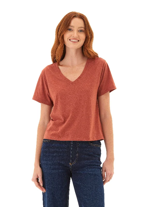 Minimal Classic Ada Triblend V-Neck Tee