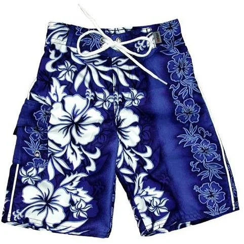 Denim Design "Conga Line" (Blue) Toddler Board Short