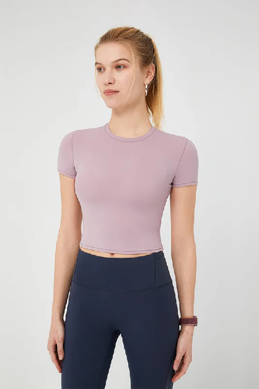Exclusive Customization Crop Finesse Short Sleeve