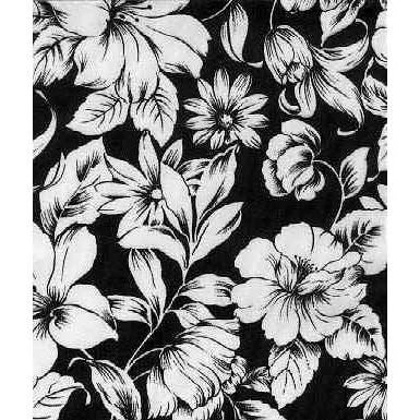 Thin Design "Vintage"  Womens Board (Swim) Capris - NON Elastic Waist  + Regular Rise + 23" Inseam (Black)