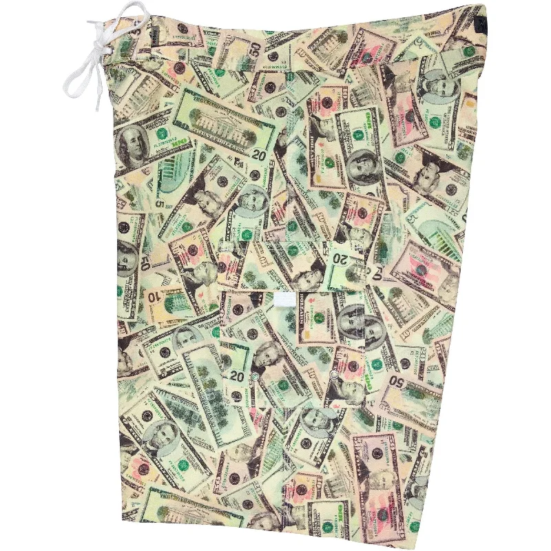 Sports Vitality Style **Fixed (Non Elastic) Waist Board Shorts "Double Down" Print Mens CUSTOM Sports Vitality Style **Fixed (Non Elastic) Waist Board Shorts "Double Down" Print Mens CUSTOM