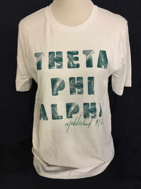 Fashionable And Versatile Established Leaves Tee
