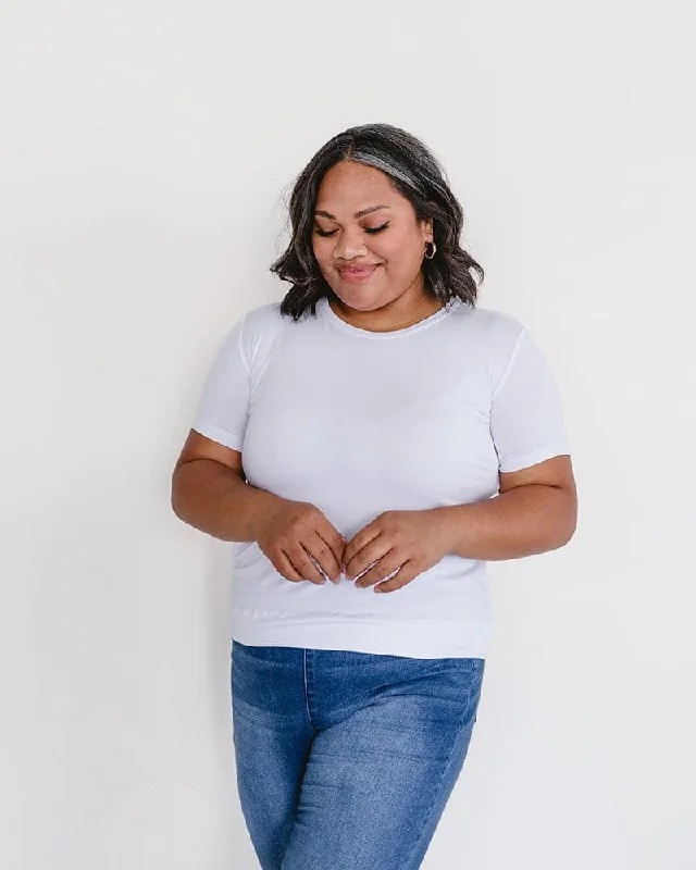 Double-sided Wear Crew Neck Boyfriend Full-Length - Layering Top