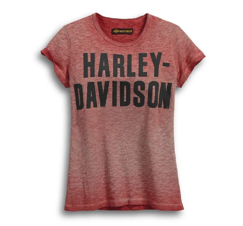 Age-reducing Style Harley-Davidson® Women's Jersey Applique Tee - 99051-18VW
