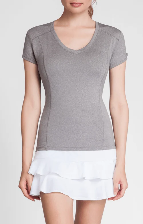 Urban Sense Lacasi Top - Frosted Heather - FINAL SALE