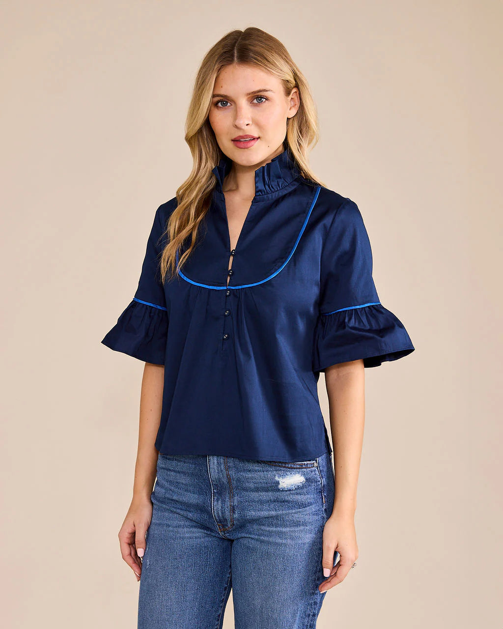 Sports Series Meredith Top - Navy