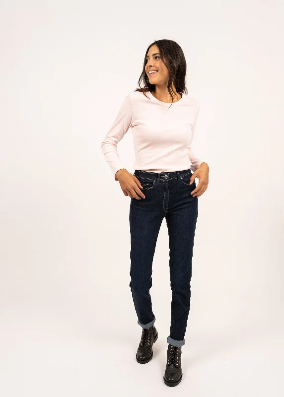 Minimalism Mimosa Denim high waist jeans - slim fit (JEAN)